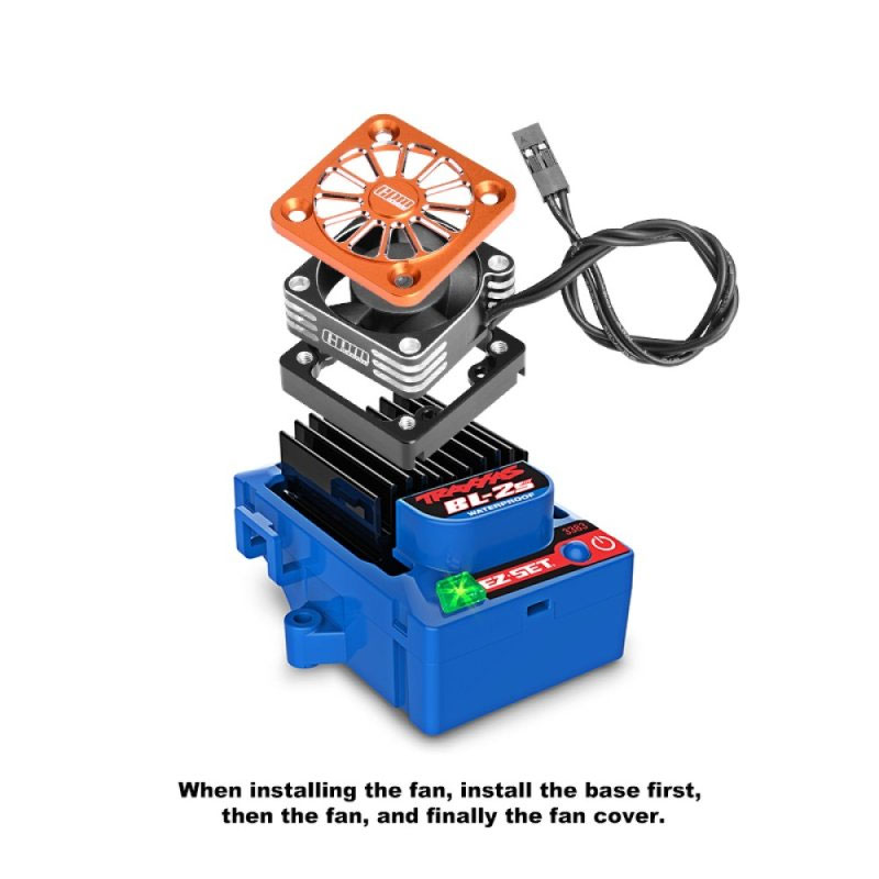 GPM Blue 6061-T6 Alloy Esc High Speed Cooling Fan 20000 RPM (BL-2S