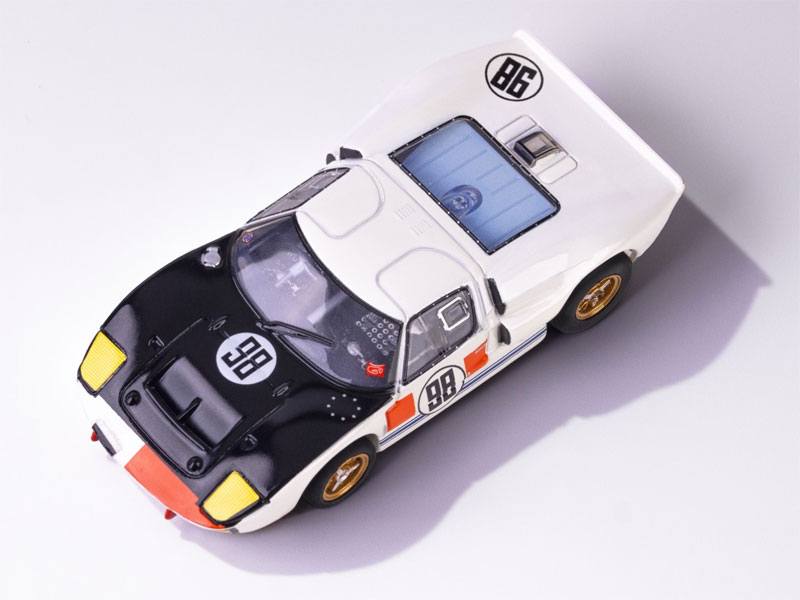 AFX Ford GT40 MKII Daytona #98 Mega G+ HO Slot Car