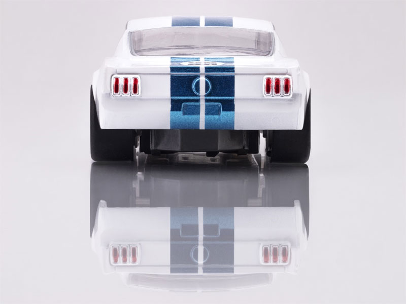 AFX 1965 Shelby Mustang GT350R Ken Miles White/Blue Mega G+ HO