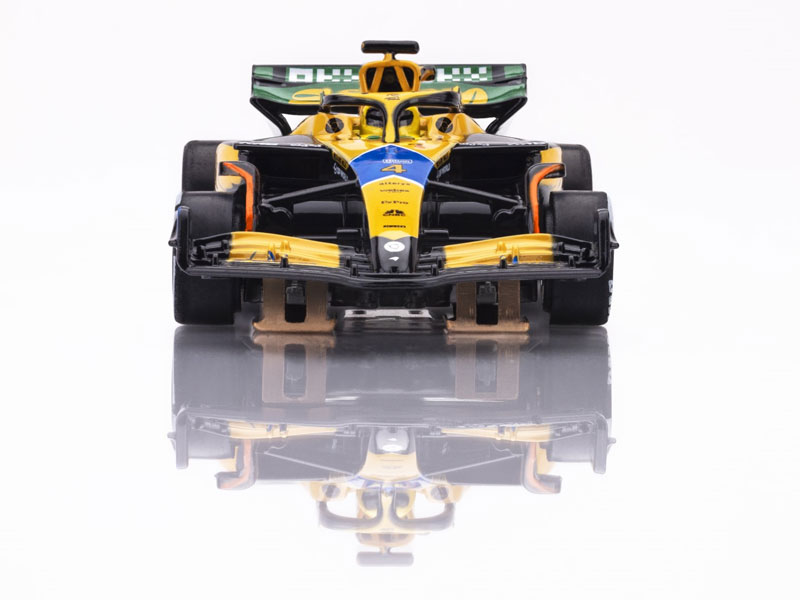 AFX 2024 McLaren F1 MCL38 #4 Senna Monaco Mega G+ HO Slot Car