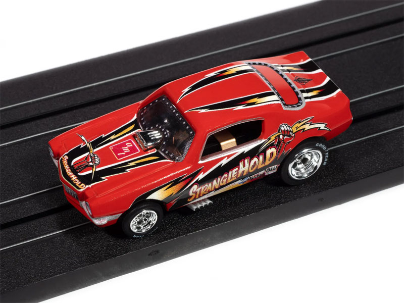 Auto World 1970 Chevy Camaro Stranglehold FC (Red, Black, & Yellow) 4Gear HO Slot Car
