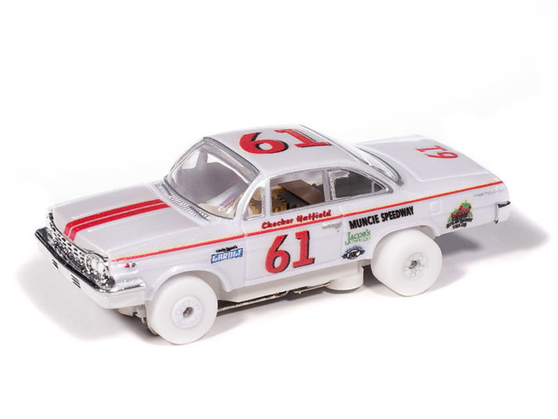 Auto World iWHEELS 1962 Chevrolet Bel Air Thunderjet HO Slot Car