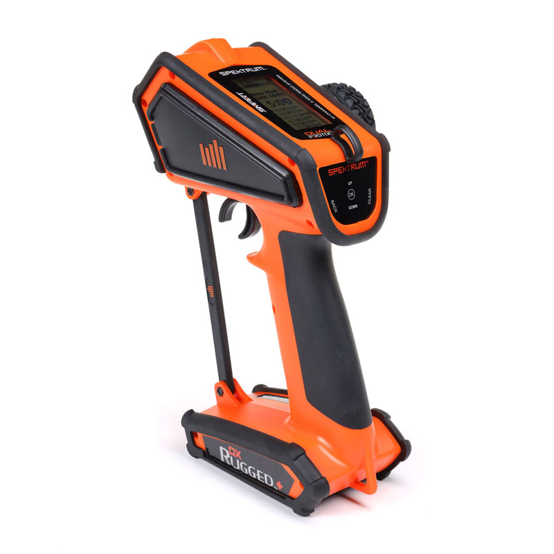 Spektrum DX Rugged+ 12 Channel DSMR+ Transmitter Only (ORANGE)