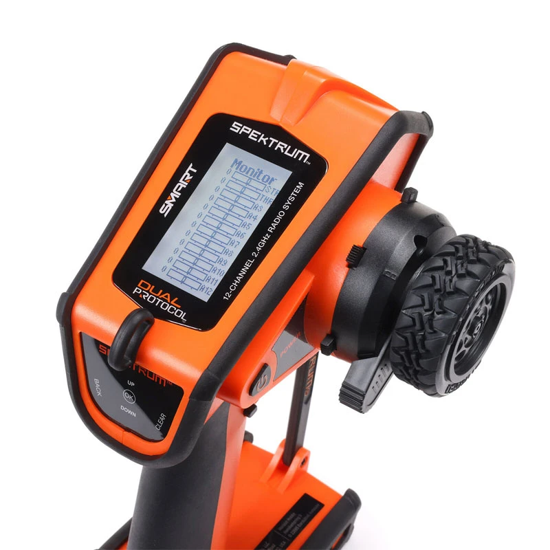 Spektrum DX Rugged+ 12 Channel DSMR+ Transmitter Only (ORANGE)