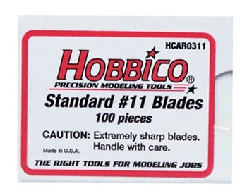 Hobbico #11 Hobby Blades (100)