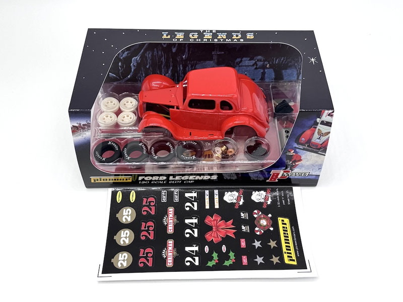 Pioneer (RTB) 'Santa' Ford Legends Kit 1/32 Slot Car