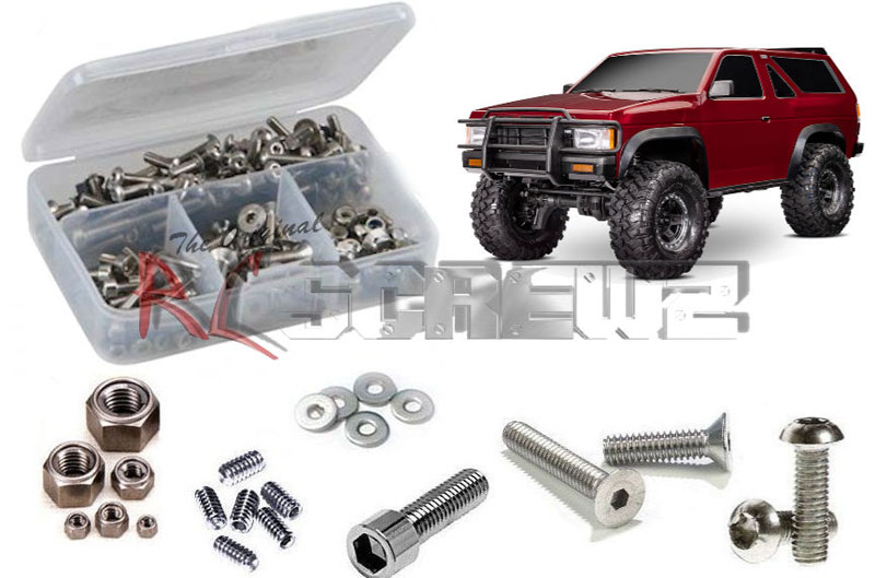 RC Screwz Traxxas TRX-4 Nissan Pathfinder (110056-4) Stainless Steel Screw Kit