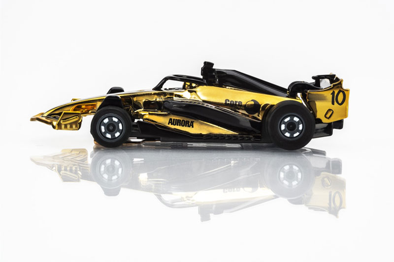 AFX Super International 4-Lane Mega G+ HO Slot Car Track Set w/Tri-Power Pack