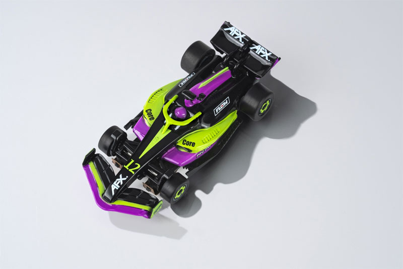 AFX Super International 4-Lane Mega G+ HO Slot Car Track Set w/Tri-Power Pack