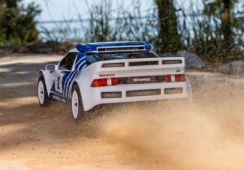 Traxxas Mini Rally VXL Brushless RTR RC Rally Car w/ID Lipo Battery & USB-C Charger