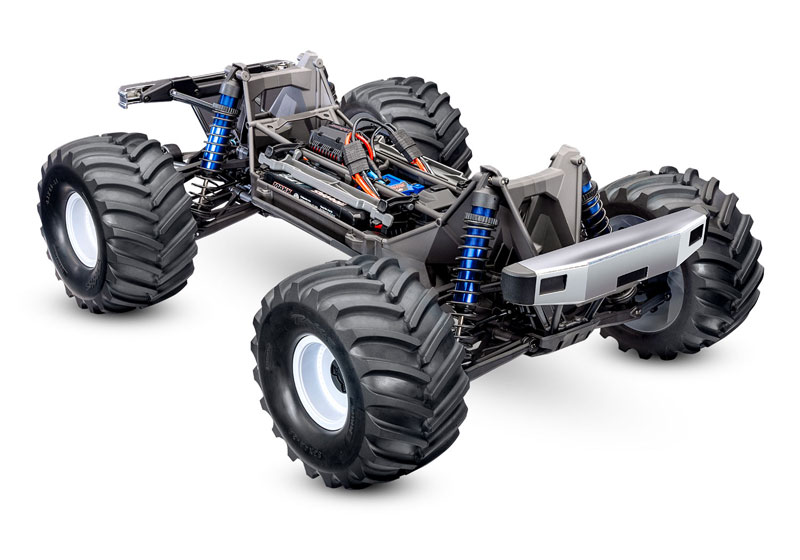 Traxxas X-Monster Chassis with Belted Tires RC Monster Truck Chassis