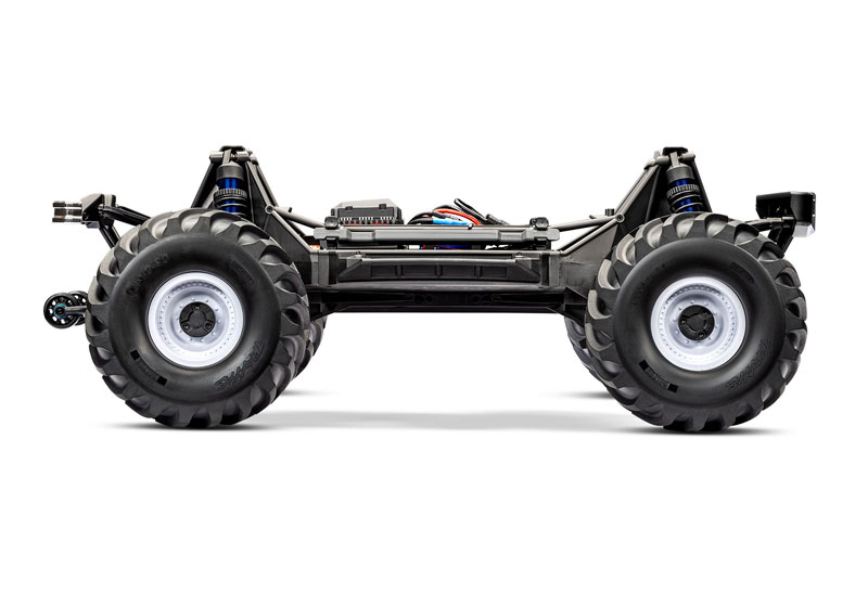 Traxxas X-Monster Chassis with Belted Tires RC Monster Truck Chassis