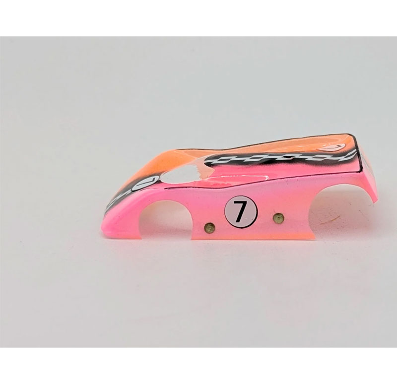 Viper Scale Racing Custom Lexan Body - Orange/Pink