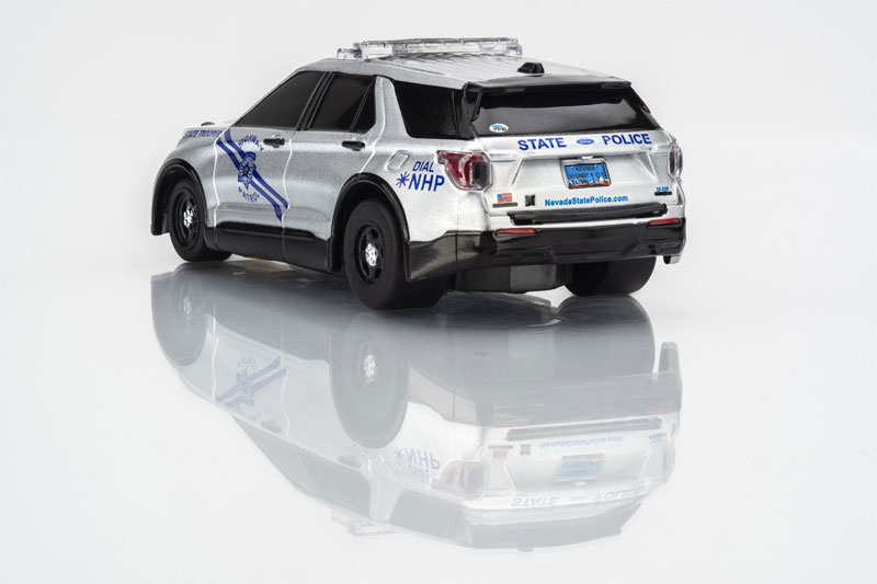 AFX Police Interceptor NHP with LED Flashing Lights Mega G+ HO