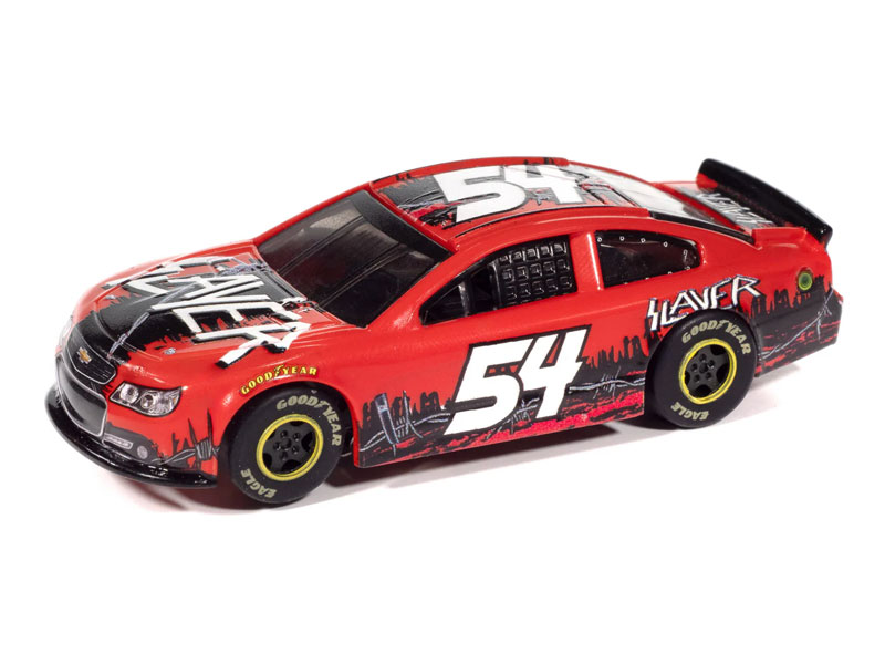 Auto World 2015 Chevy SS Stock Car Slayer (Red) Super III HO Slot Car