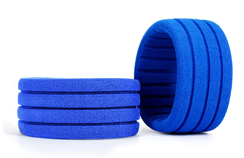 Traxxas Dirt Oval Gray Rear Wheels with Hoosier Tires (2)