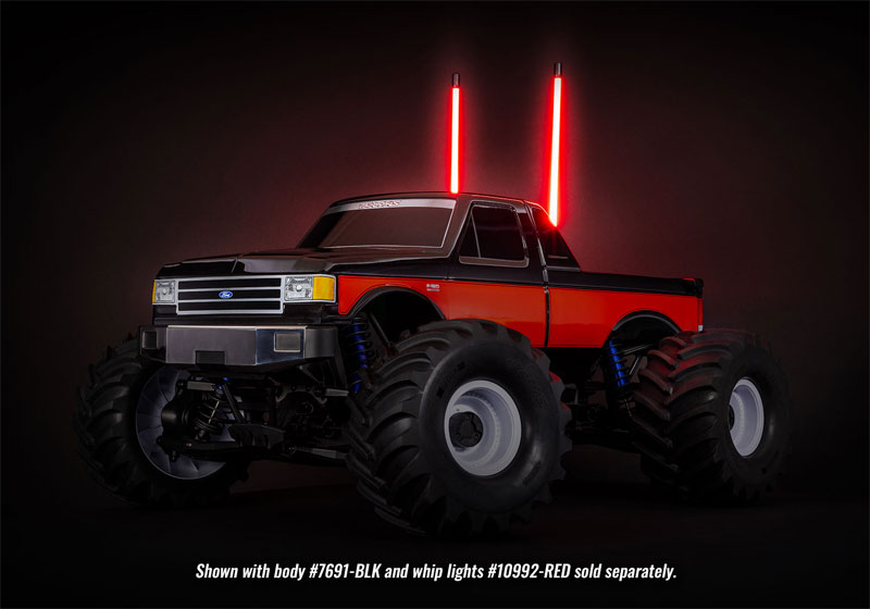 Traxxas X-Monster Chassis with Belted Tires RC Monster Truck Chassis Combo w/4S 6700mAh & Dual Charger