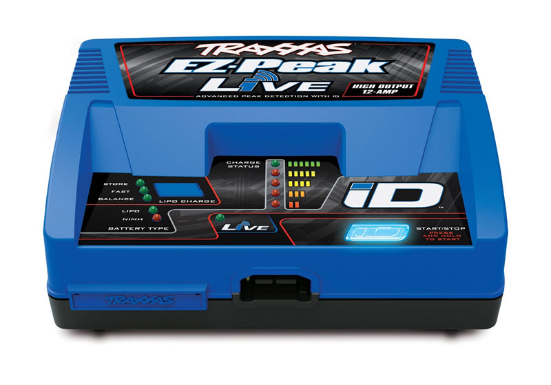 Traxxas 2996X EZ-Peak Live ID Charger & 4S 5000mAh LiPo Battery Completer