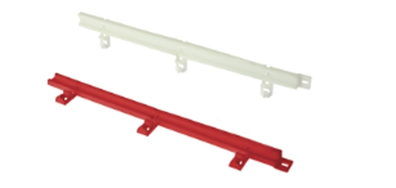 Scaleauto Guardrail Type-1 (Red - White)