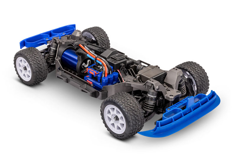 Traxxas Mini Rally VXL Brushless RTR RC Rally Car w/ID Lipo Battery & USB-C Charger with FREE Wheels & Tires