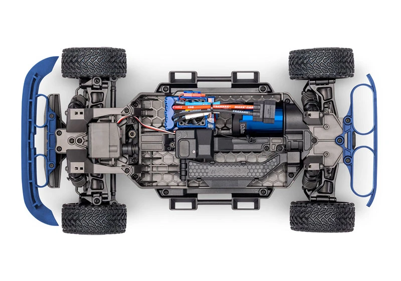 Traxxas Mini Rally VXL Brushless RTR RC Rally Car w/ID Lipo Battery & USB-C Charger with FREE Wheels & Tires