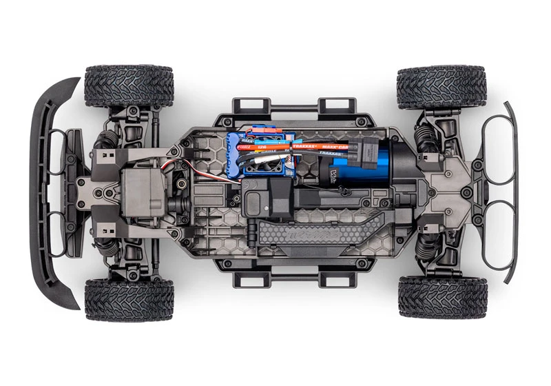 Traxxas Mini Rally VXL Brushless RTR RC Rally Car w/ID Lipo Battery & USB-C Charger with FREE Wheels & Tires