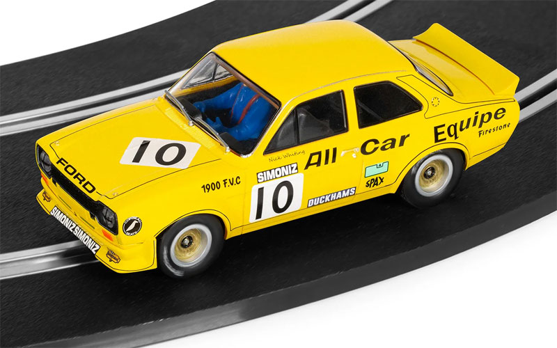 Scalextric Ford Escort MK1 – All Car Equipe – Nick Whiting 1/32 Slot Car