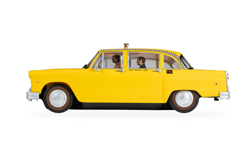 Scalextric Checker Taxi Cab - James Bond 'Live And Let Die' 1/32 Slot Car