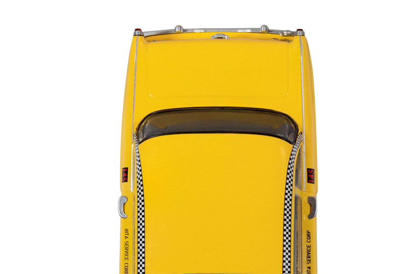 Scalextric Checker Taxi Cab - James Bond 'Live And Let Die' 1/32 Slot Car