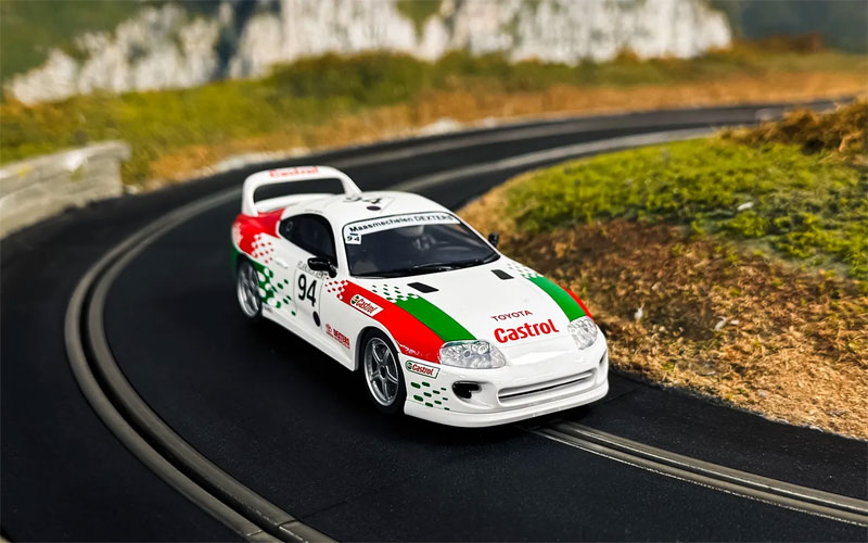 Scalextric Toyota Supra - Castrol 1/32 Slot Car