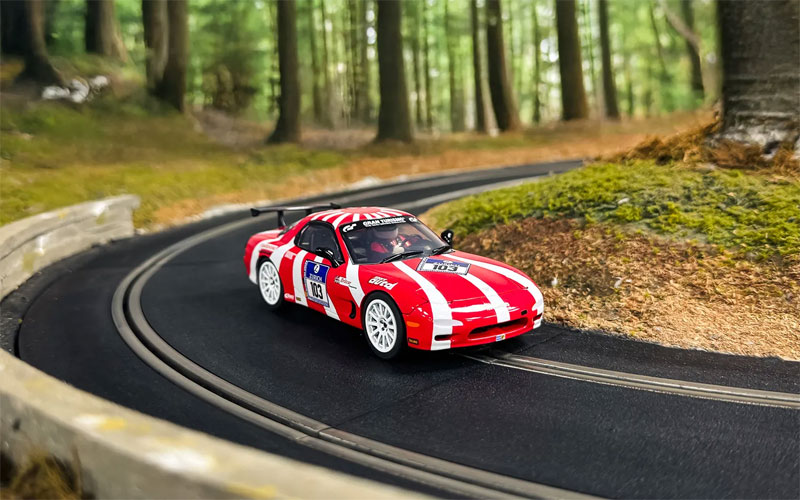 Scalextric Mazda RX7 FD - Nurburgring 24hrs 2007 1/32 Slot Car