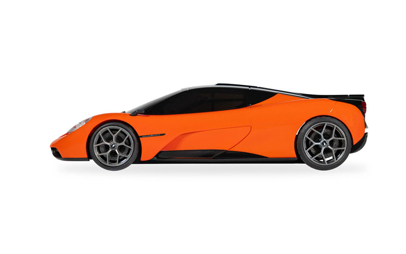 Scalextric GMA T.50 - Orange 1/32 Slot Car
