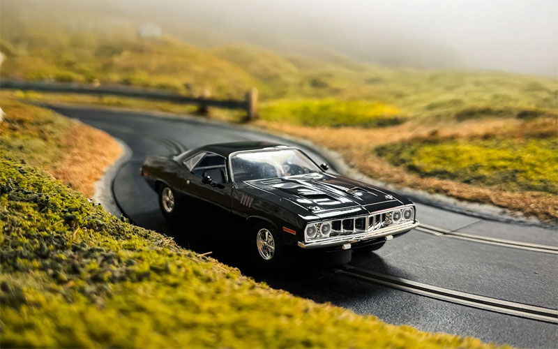 Scalextric John Wick Plymouth Barracuda - John Wick Chapter 4 1/32 Slot Car