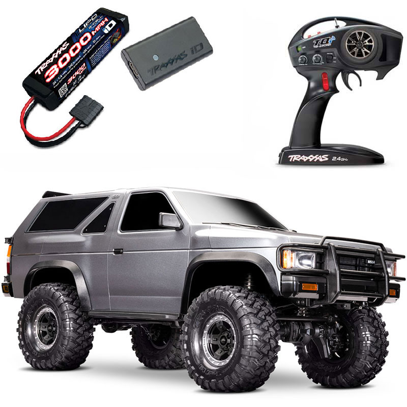 Traxxas TRX-4 Nissan Pathfinder Truck 4WD RTR Rock Crawler Trail Truck & FREE LIPO BATTERY AND USB-C LIPO CHARGER