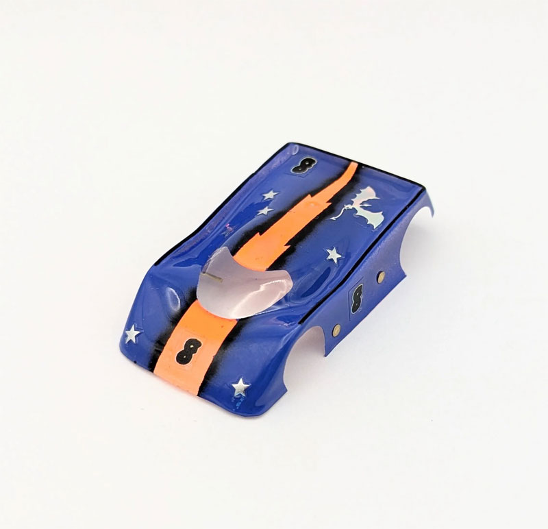 Viper Scale Racing Custom Lexan Body -  Blue w/Dragon