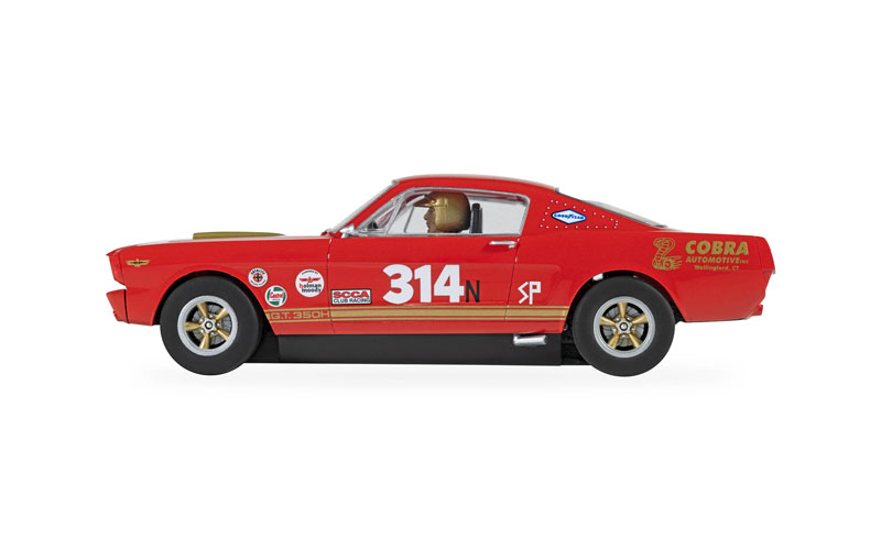 Scalextric Shelby GT350H - Red and Gold 1/32 Slot Car