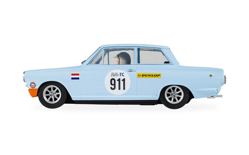 Scalextric Ford Lotus Cortina - Gulf Edition 1/32 Slot Car