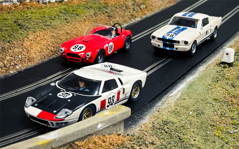 Scalextric Ken Miles Triple Pack 1/32 Slot Car