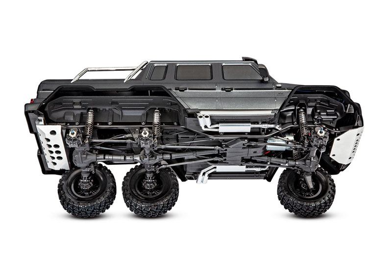 Traxxas TRX-6 Mercedes-Benz G 63 AMG 6x6 Scale & Trail RTR RC Crawler with Clipless Body with 3S LiPo Combo