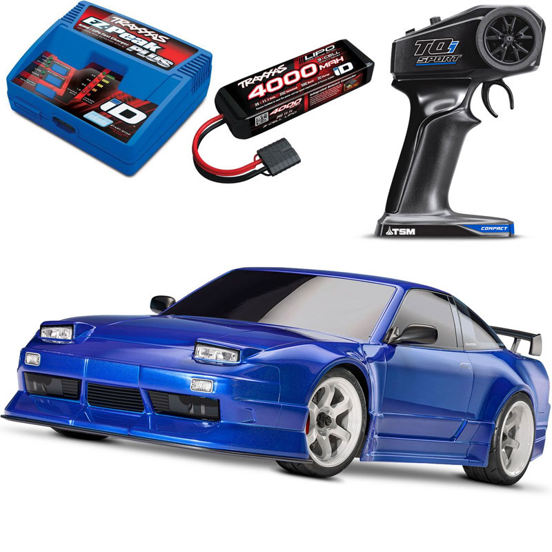 ◆taka◆ Traxxas 4-Tec 2.0 Nissan 240SX 1/10 AWD Brushless RTR On-Road Car