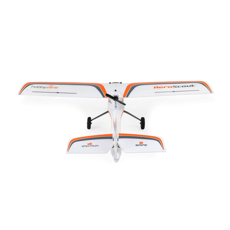 Hobbyzone AeroScout S 2 1.1m BNF Bind-N-Fly Basic RC Airplane with SAFE