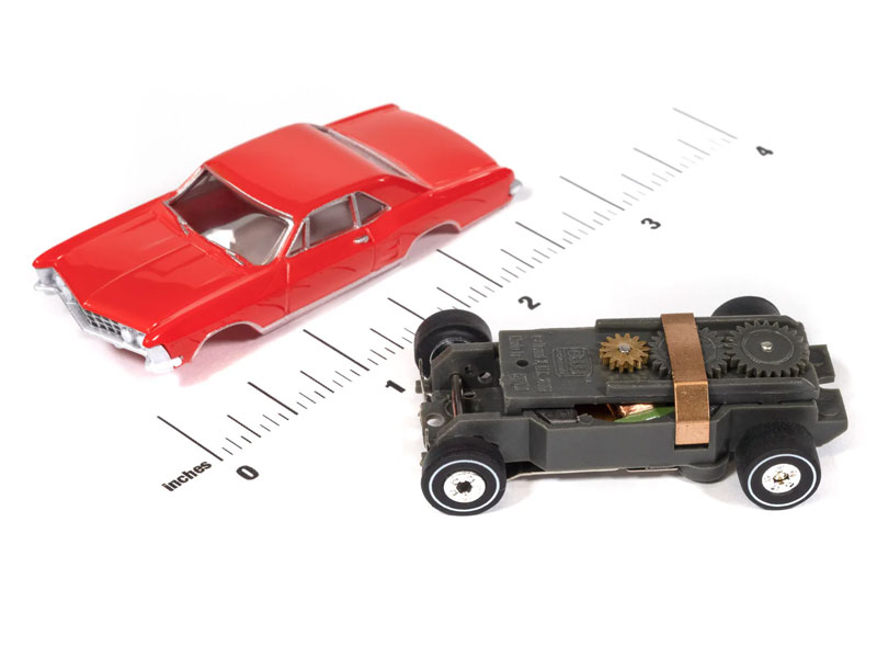 Auto World 1963 Buick Riviera (Cherry) Thunderjet HO Slot Car