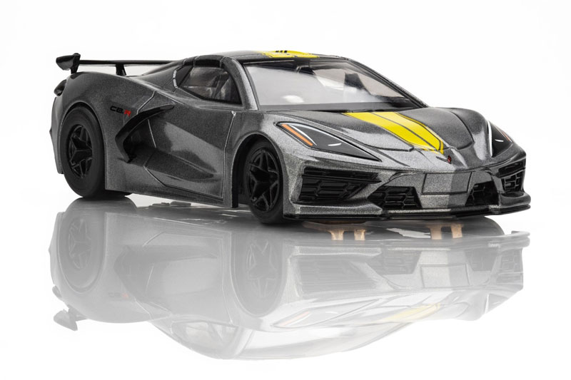 AFX 2022 Corvette C8 Hypersonic Grey Mega G+ HO Slot Car