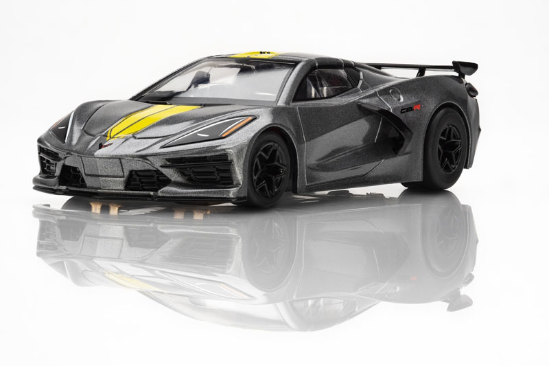 AFX 2022 Corvette C8 Hypersonic Grey Mega G+ HO Slot Car