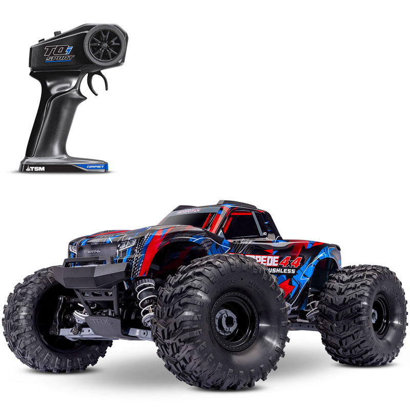 Traxxas Stampede 4X4 Brushless RTR Monster Truck w/TSM & TQi Sport