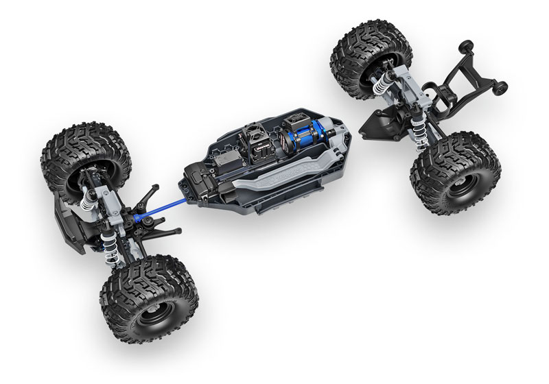 Traxxas Stampede 4X4 Brushless RTR Monster Truck w/TSM & TQi Sport