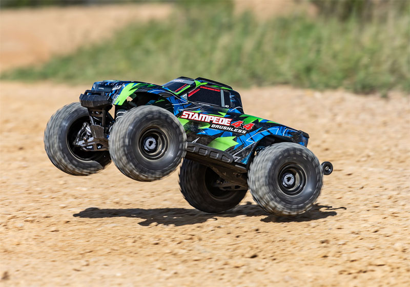 Traxxas Stampede 4X4 Brushless RTR Monster Truck w/TSM & TQi Sport