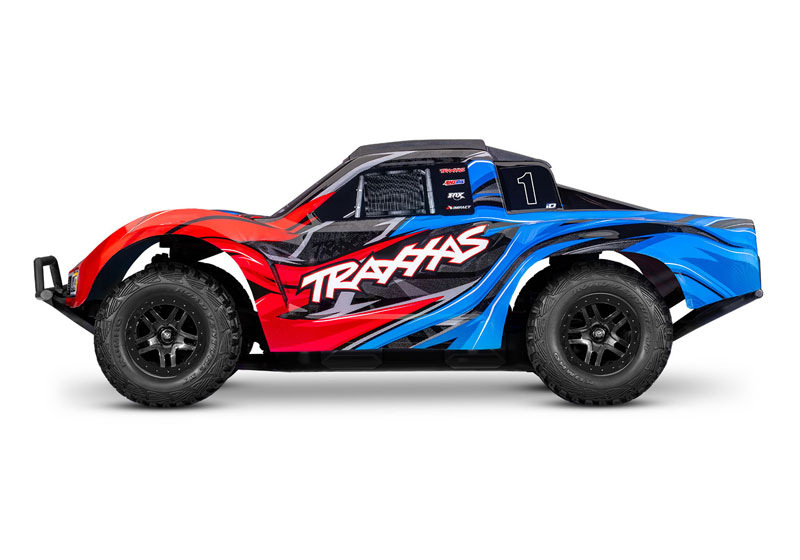 Traxxas Slash 4X4 Brushless RTR Short Course Truck w/TSM & TQi Sport with 3S LiPo Combo