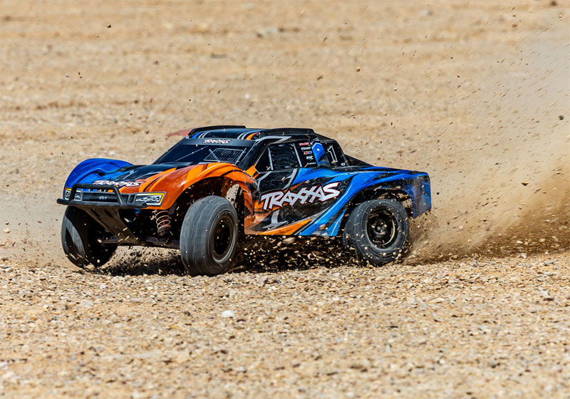 Traxxas Slash 4X4 Brushless RTR Short Course Truck w/TSM & TQi Sport with 3S LiPo Combo