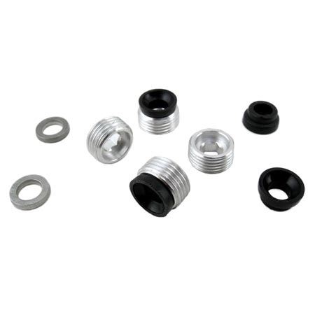 RPM Pillow Ball Screw Cap Set (4): Fits T-Maxx & E-Maxx RPM Carriers